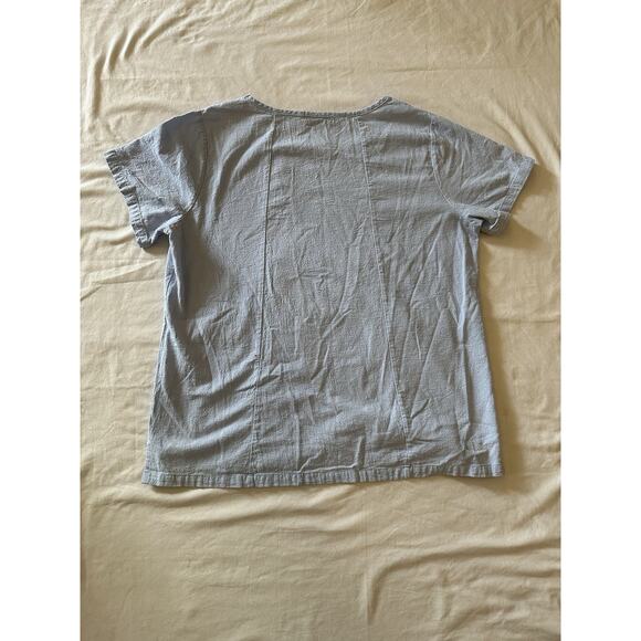 Whimsical Embroidered Floral Shirt – Size XL - Retro Brand - Picture 5 of 5